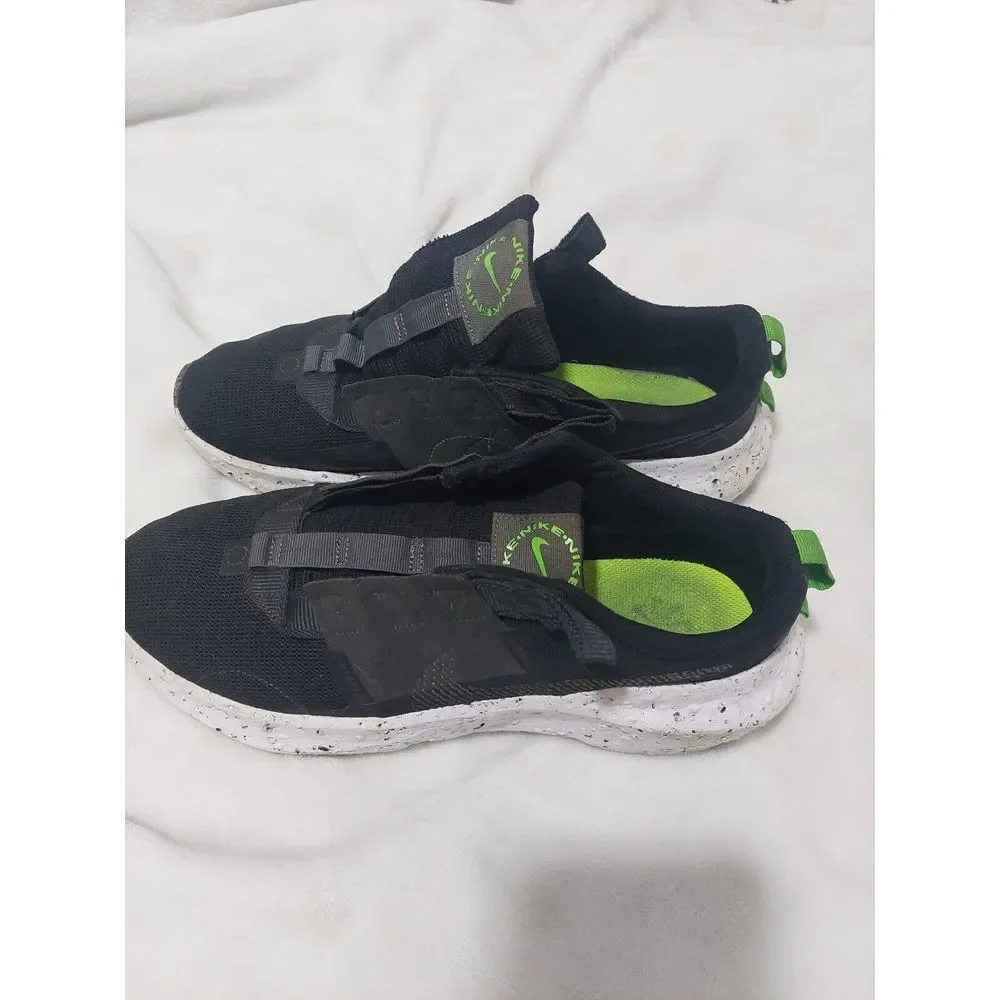 Nike Crater Impact sneakers‎ Black Grey White Green DB2477-001 Men's size 11.5